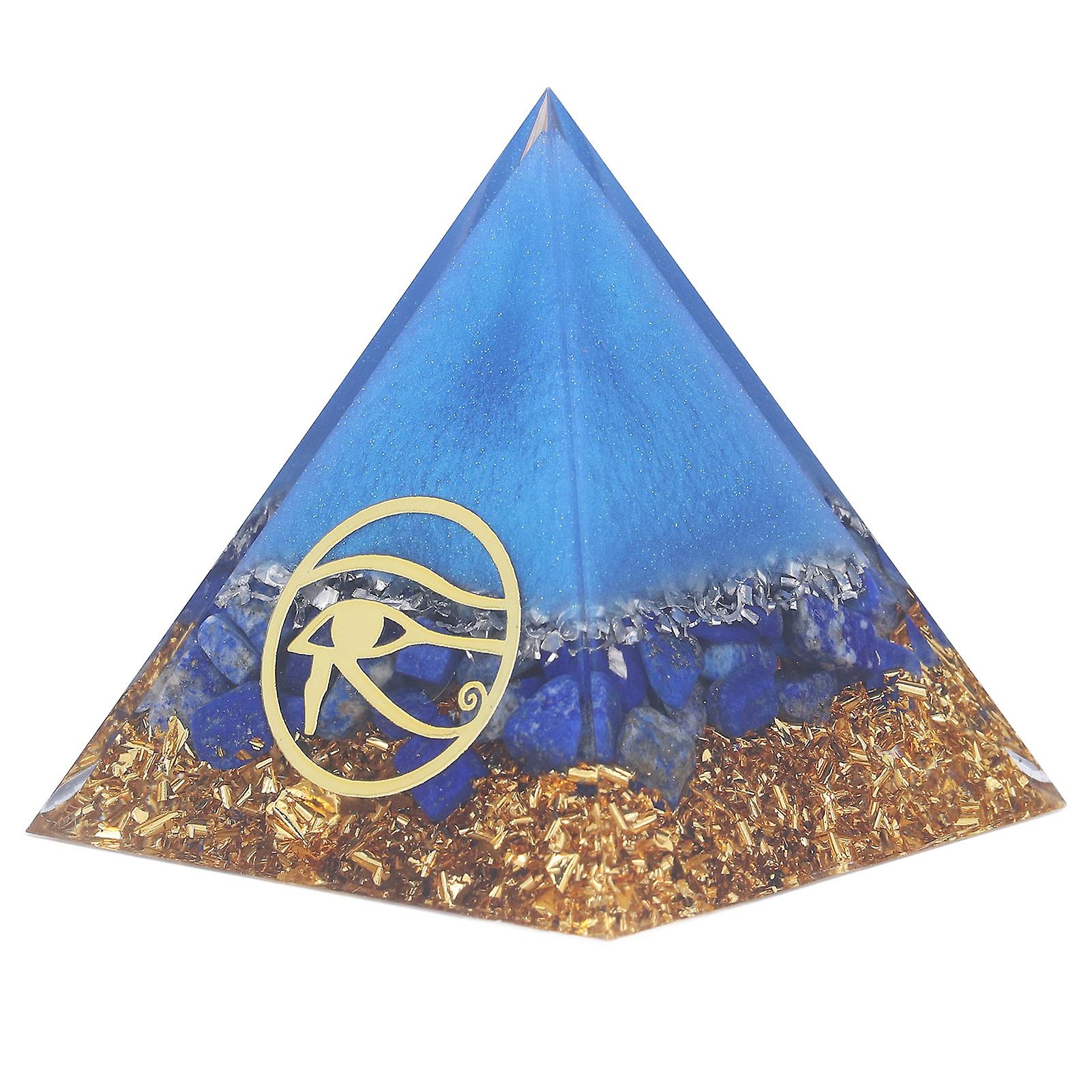 Orgone Pyramid Energy Generation Peaceful Mind Durable Unique Design Crystal Pyramid For Office Bedroom