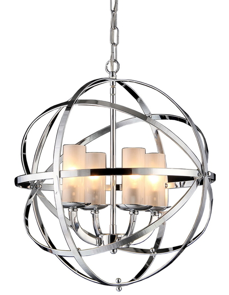 Warehouse of Tiffany RL8045 Qadira 4 light Chrome ...