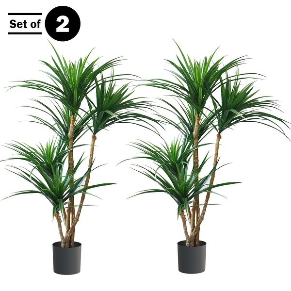 51Inch Giant Tropical Yucca Artificial Tree UV Resistant