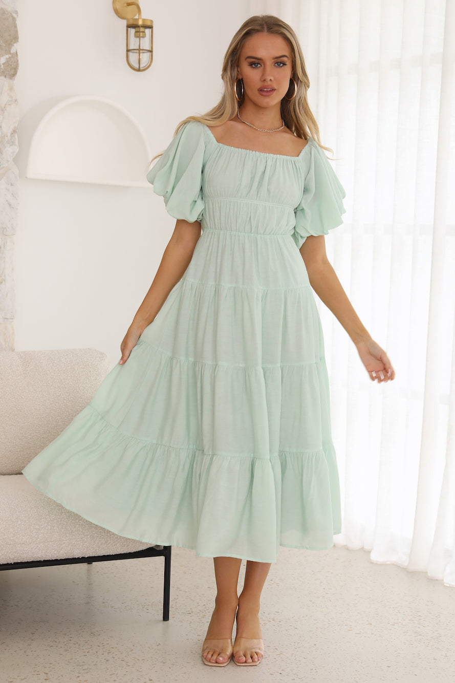 Dessert Run Maxi Dress Mint