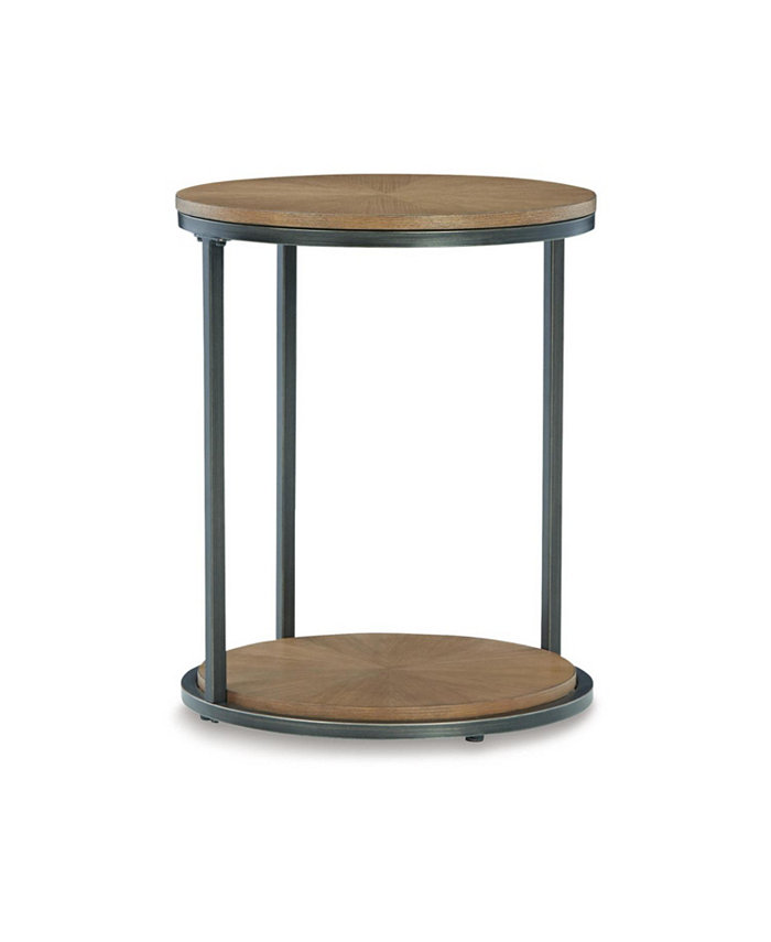 Signature Design By Ashley Fridley Round End Table