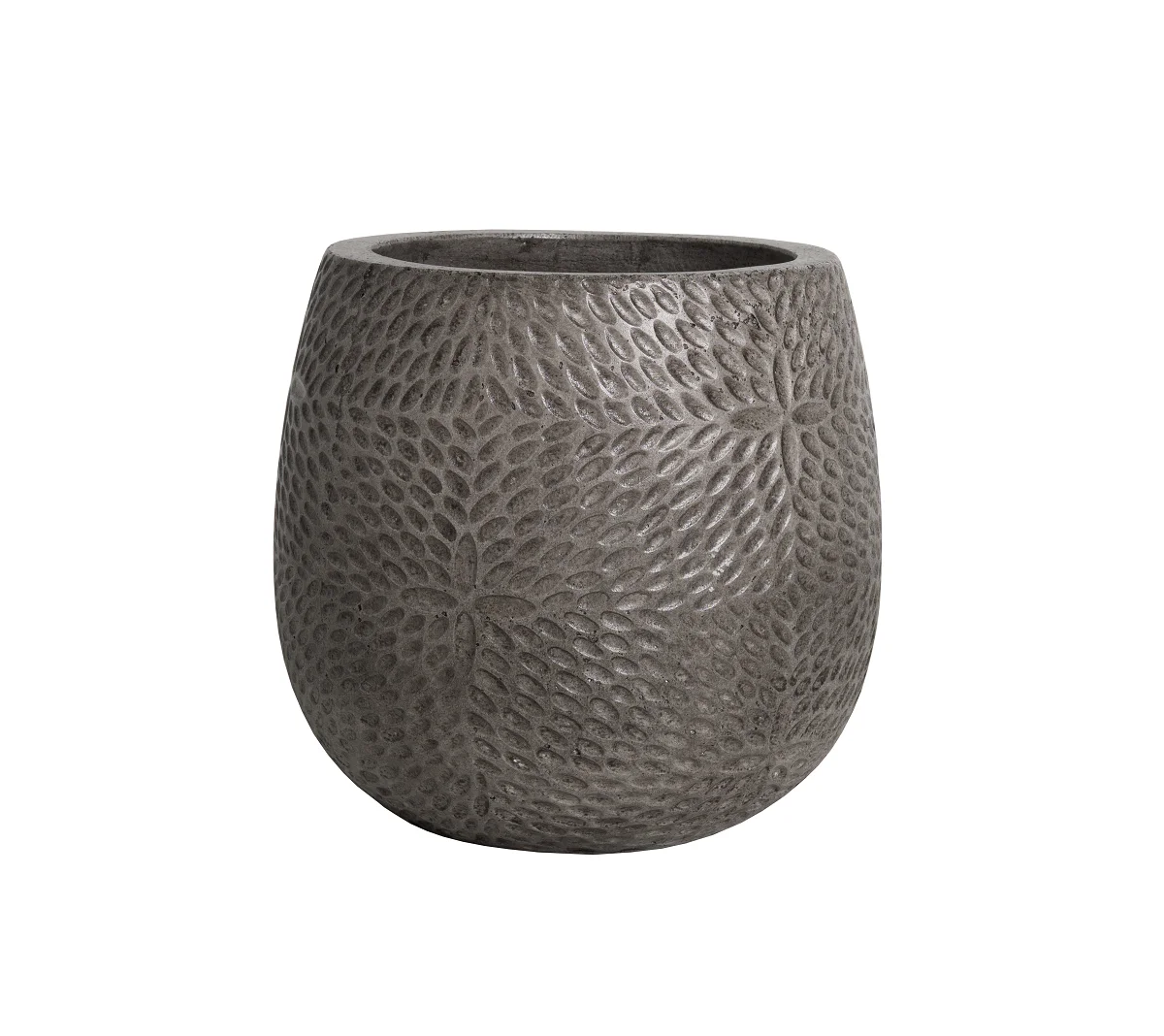 Cement Pots For Plants Design Brand PE Coated Style Outdoor Indoor Size 20x19cm Customize Washed Pot Made in Vietnam