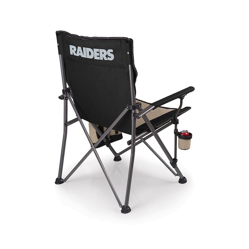 NFL Las Vegas Raiders Big Bear XL Camping Chair with Cooler