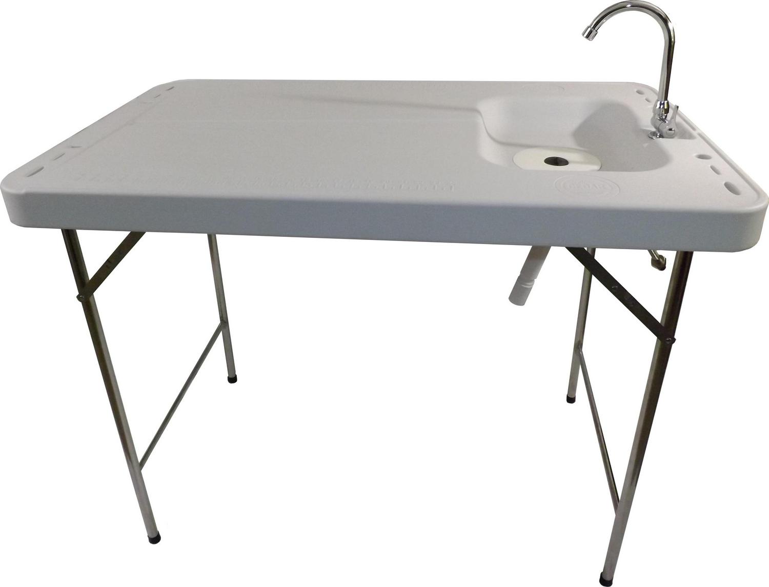 Old Cedar Outfitters Premium Portable Fillet Table and Cleaning Station (With Stainless Steel Legs)