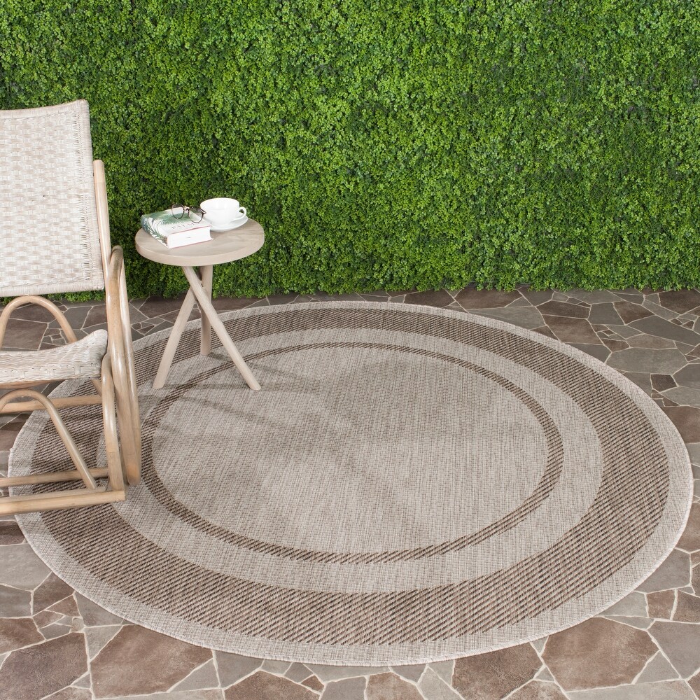 SAFAVIEH Courtyard Diann Indoor/ Outdoor Waterproof Patio Backyard Rug