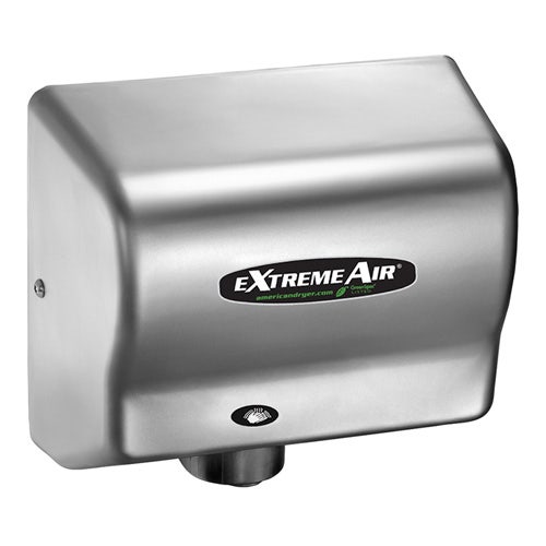 World Dryer GXT9-SS ExtremeAir Automatic Hand Dryer， Universal Voltage， Stainless Steel