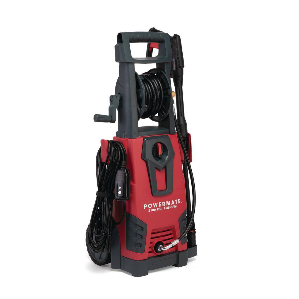 Powermate 2100 PSI 1.35 GPM Electric Pressure Washer 8886