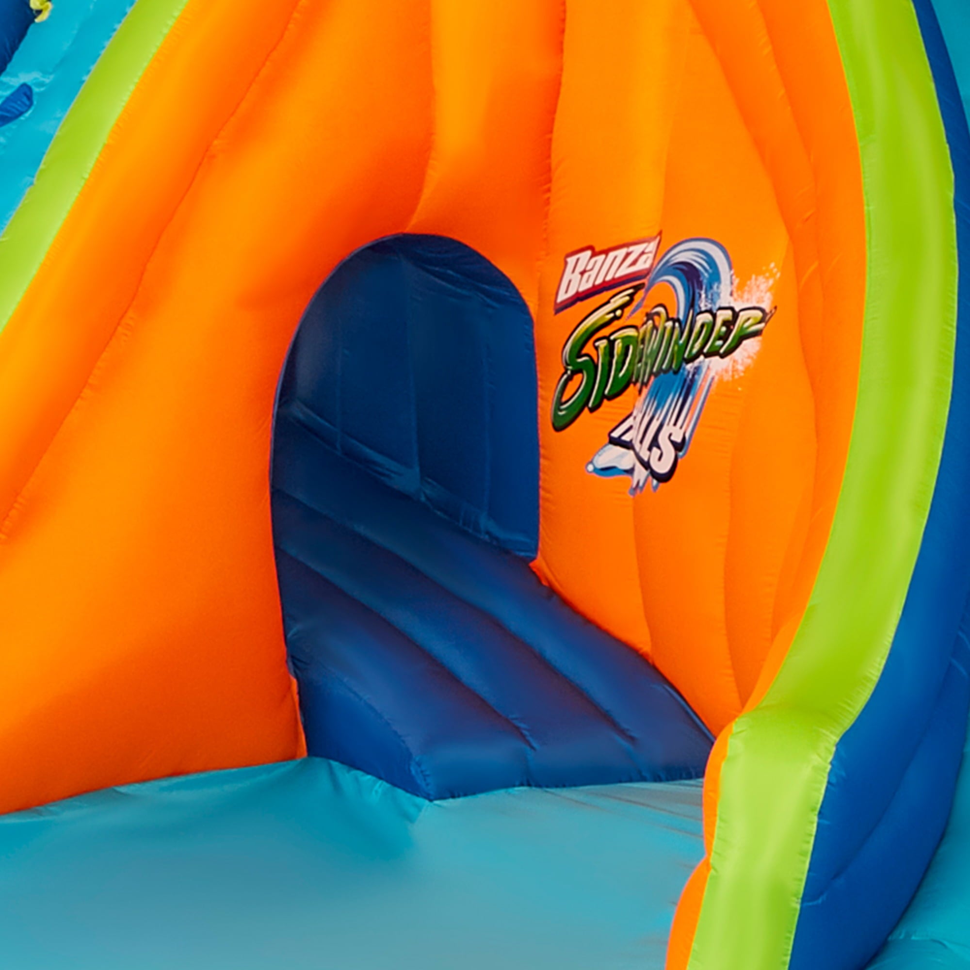 Banzai Sidewinder Falls Inflatable Outdoor Adventure Water Park Swim Pool