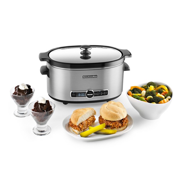 Kitchenaid 6 quart Slow Cooker Stainless Steel