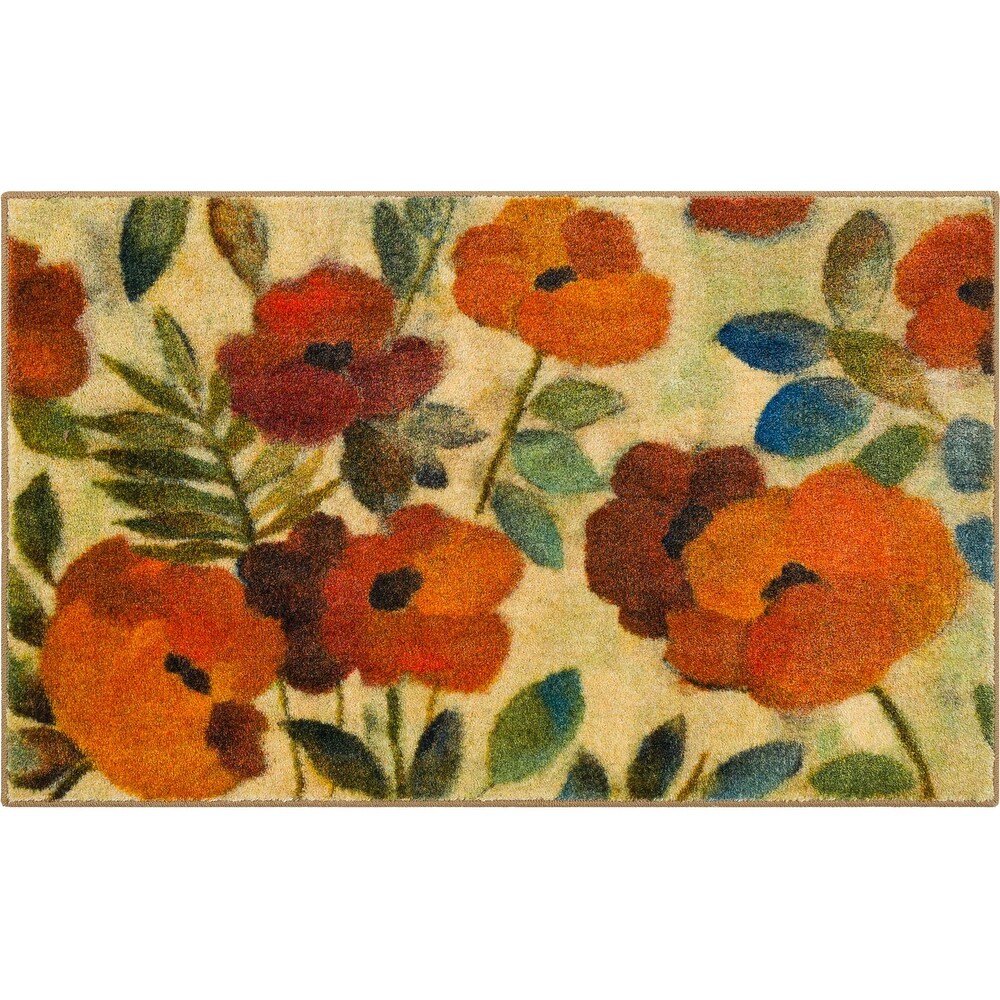 Mohawk Home Peaceful Garden Accent Kitchen Mat