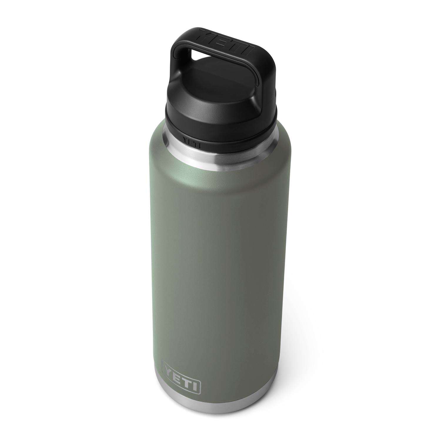 YETI Rambler 46 oz Camp Green BPA Free Bottle with Chug Cap