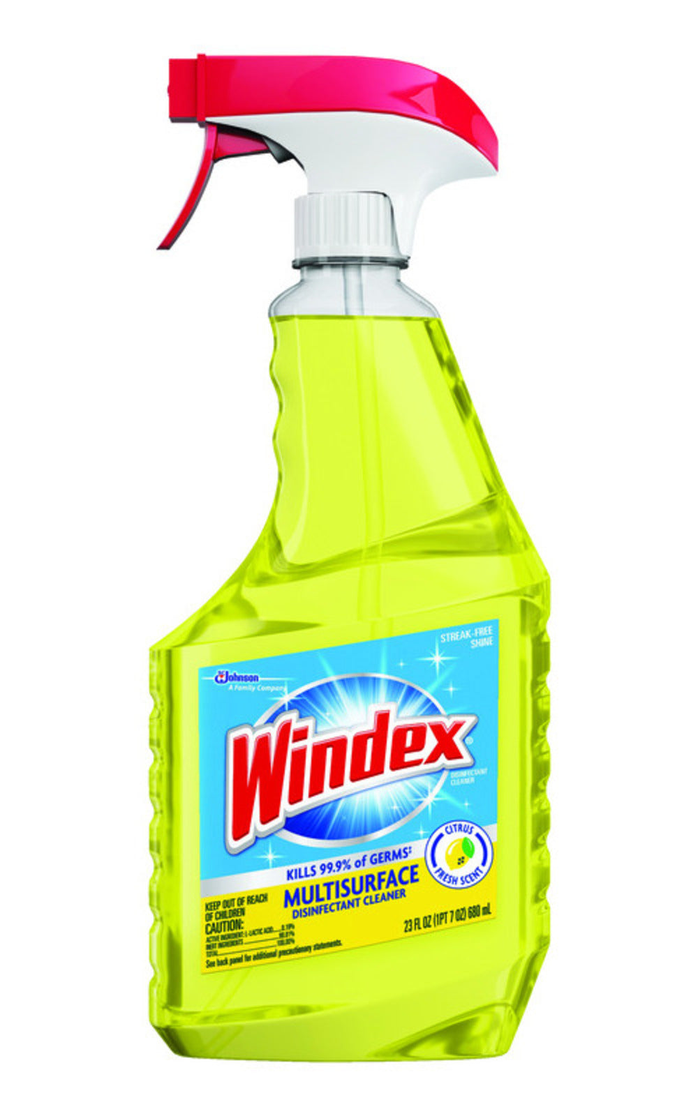 WINDEX ANTIBACTERIAL23OZ