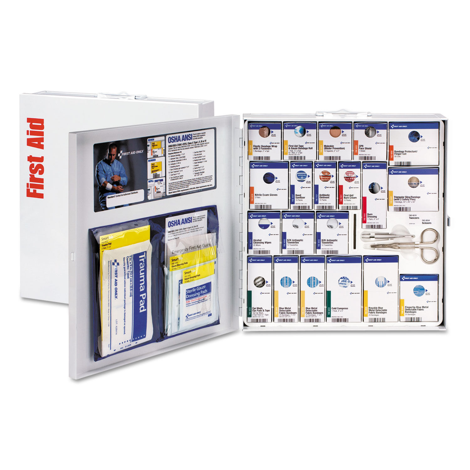 ANSI 2015 SmartCompliance Food Service First Aid Kit by First Aid Onlyandtrade; FAO746006021