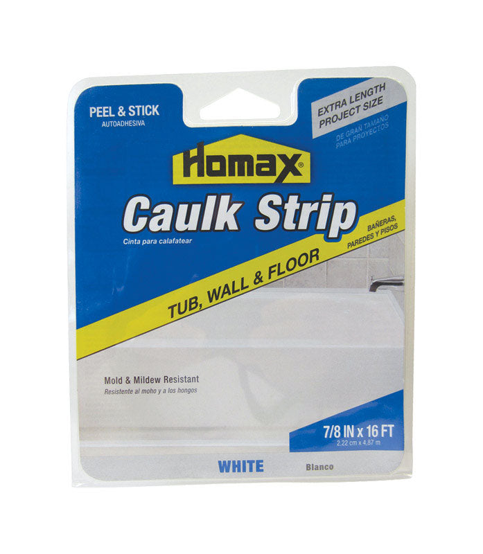 CAULK STRP WHT 7/8