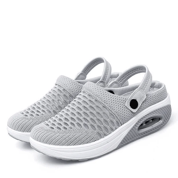 [Clearance Sale 48% OFF] -Women Walking Shoes Air Cushion Slip-On Shoes