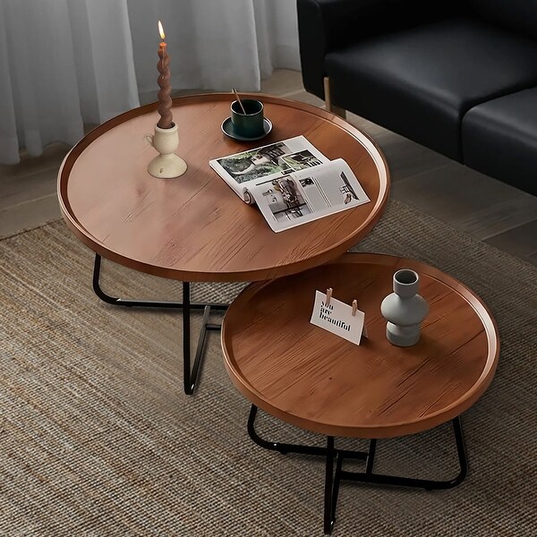 Nesting Coffee Table 31.4in+23.6in