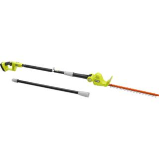 RYOBI ONE+ 18V 18in. Cordless Battery Pole Hedge Trimmer (Tool Only) P26010BTL