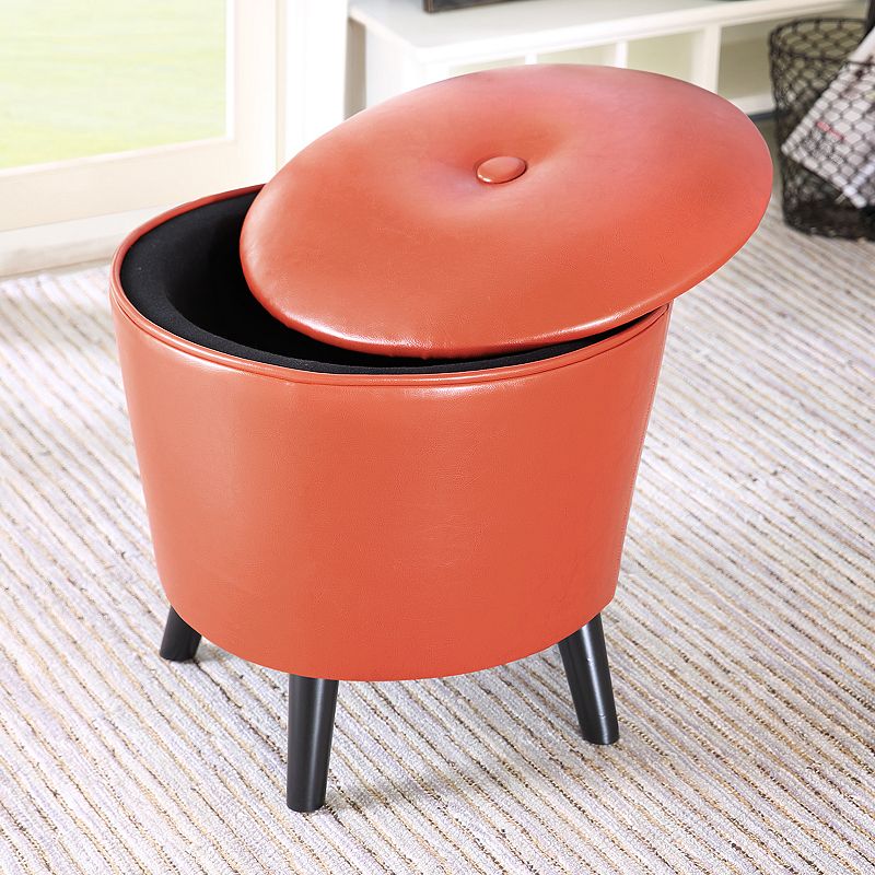 Madison Park Adam Storage Ottoman