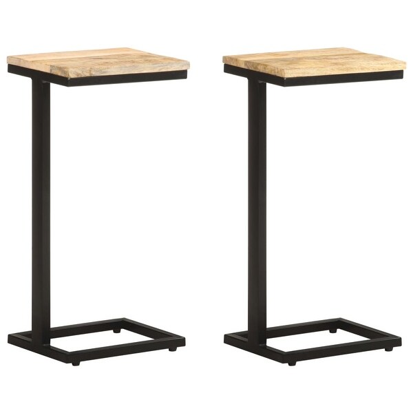 Side Tables 2 pcs 12.4