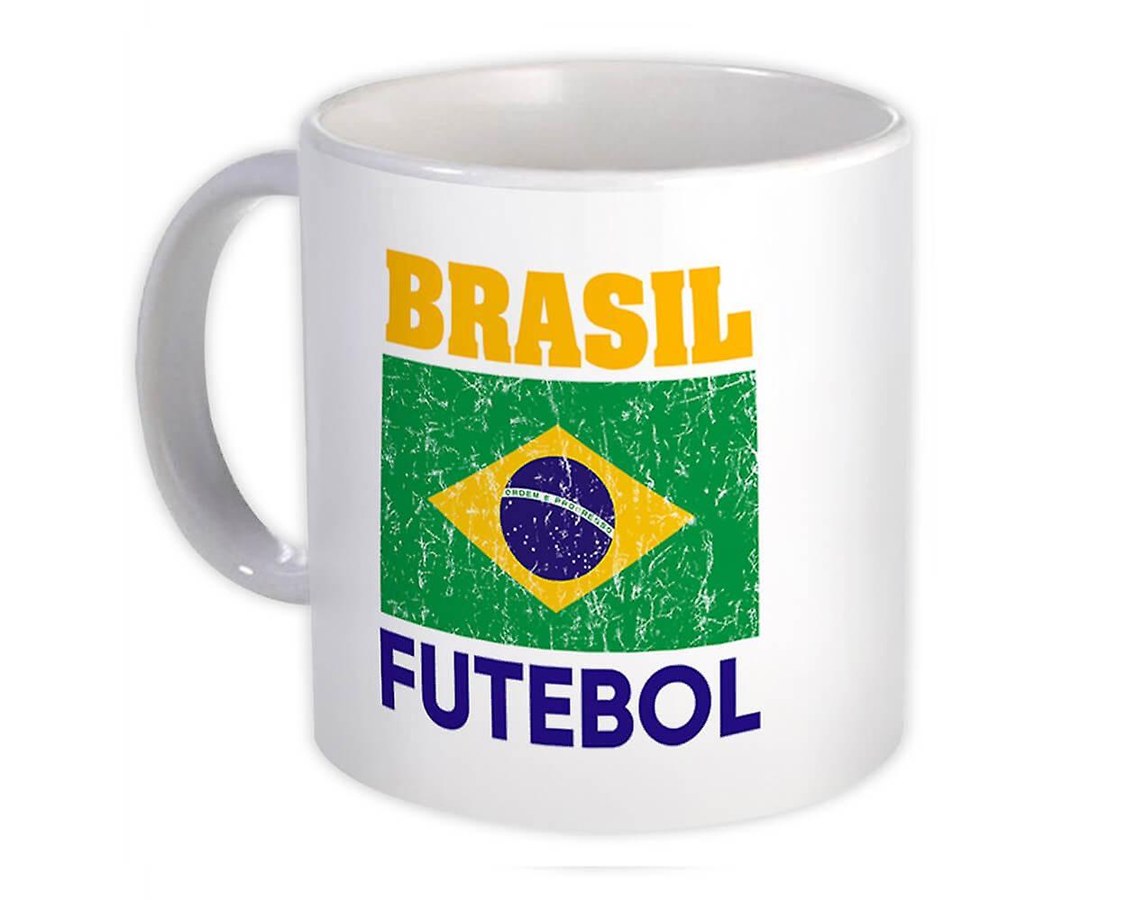 Gift Mug: Brazil Distressed