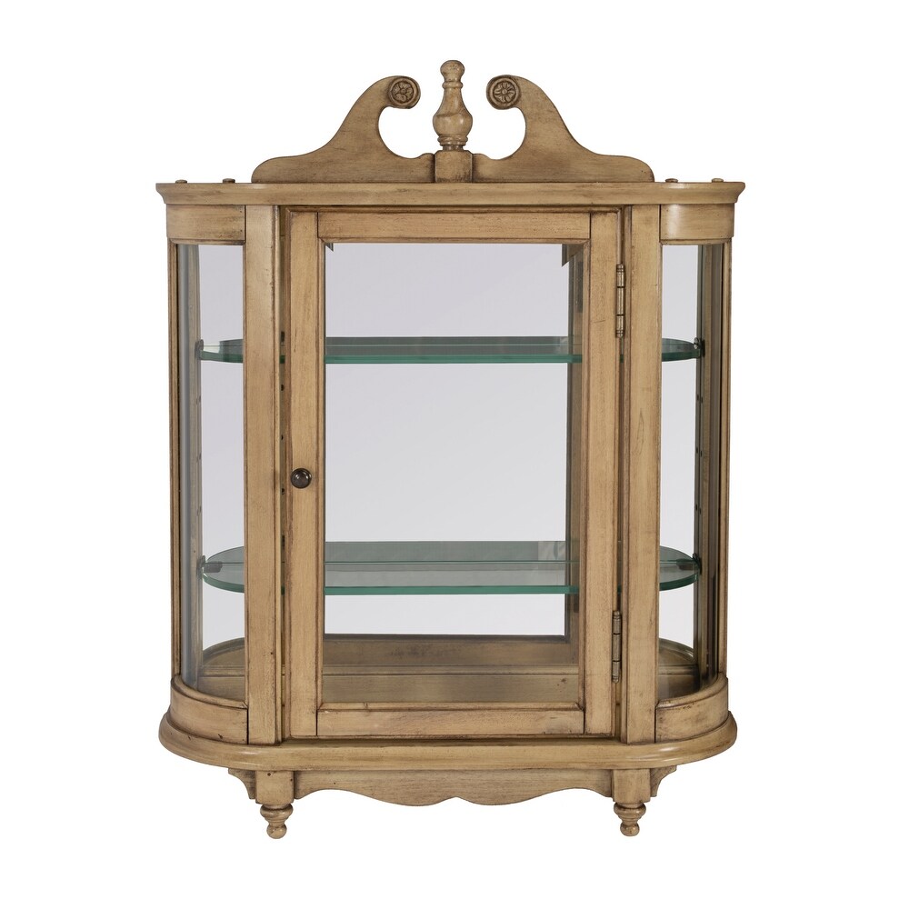 Melinda Wall Curio Display Cabinet