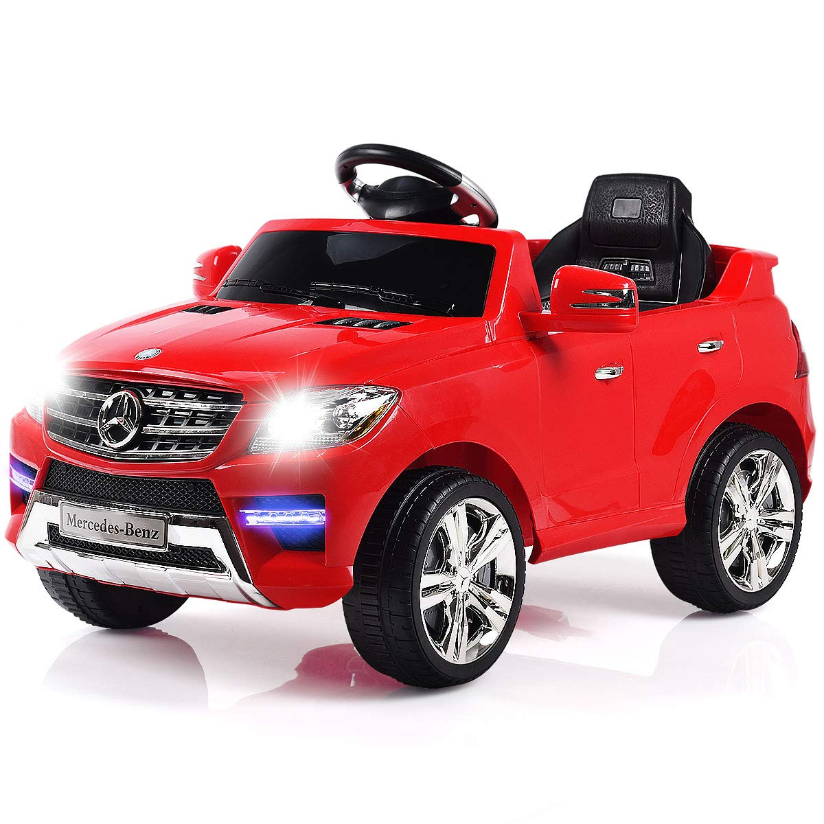 Costzon Ride On Car, Licensed Mercedes Benz ML350 6V Electric 2WD Battery Powered Kids Vehicle