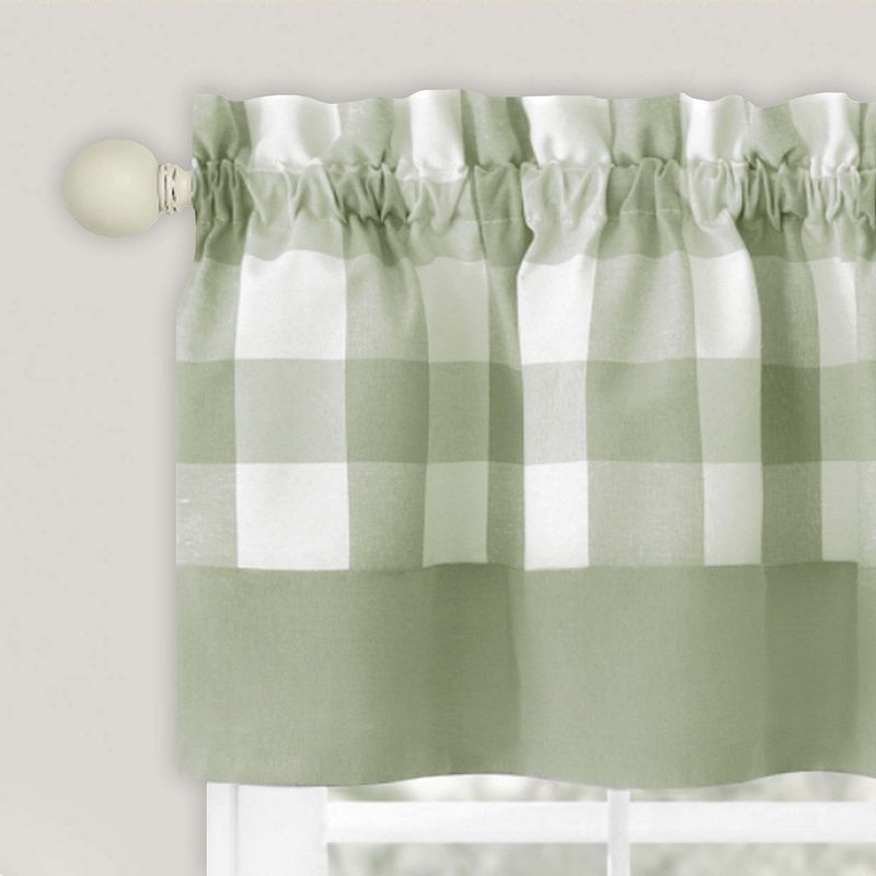 Achim Hunter Window Curtain Tier Pair and Valance Set