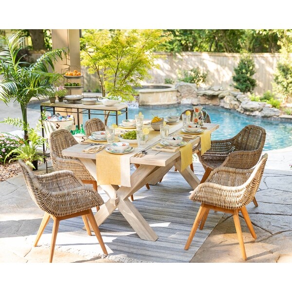 Teak Outdoor Clambake Table