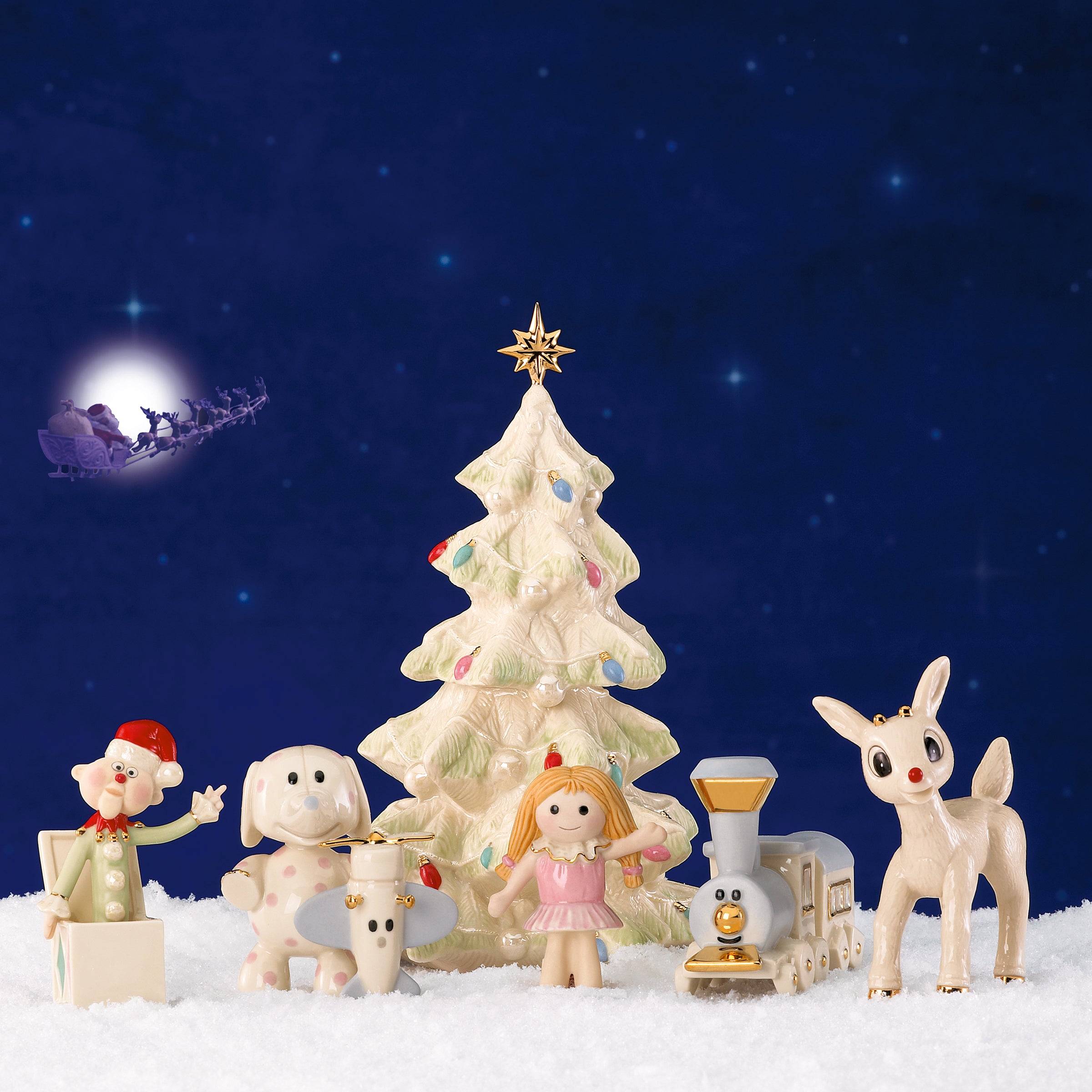 Rudolph & The Misfit Toys 6-Piece Figurine Set