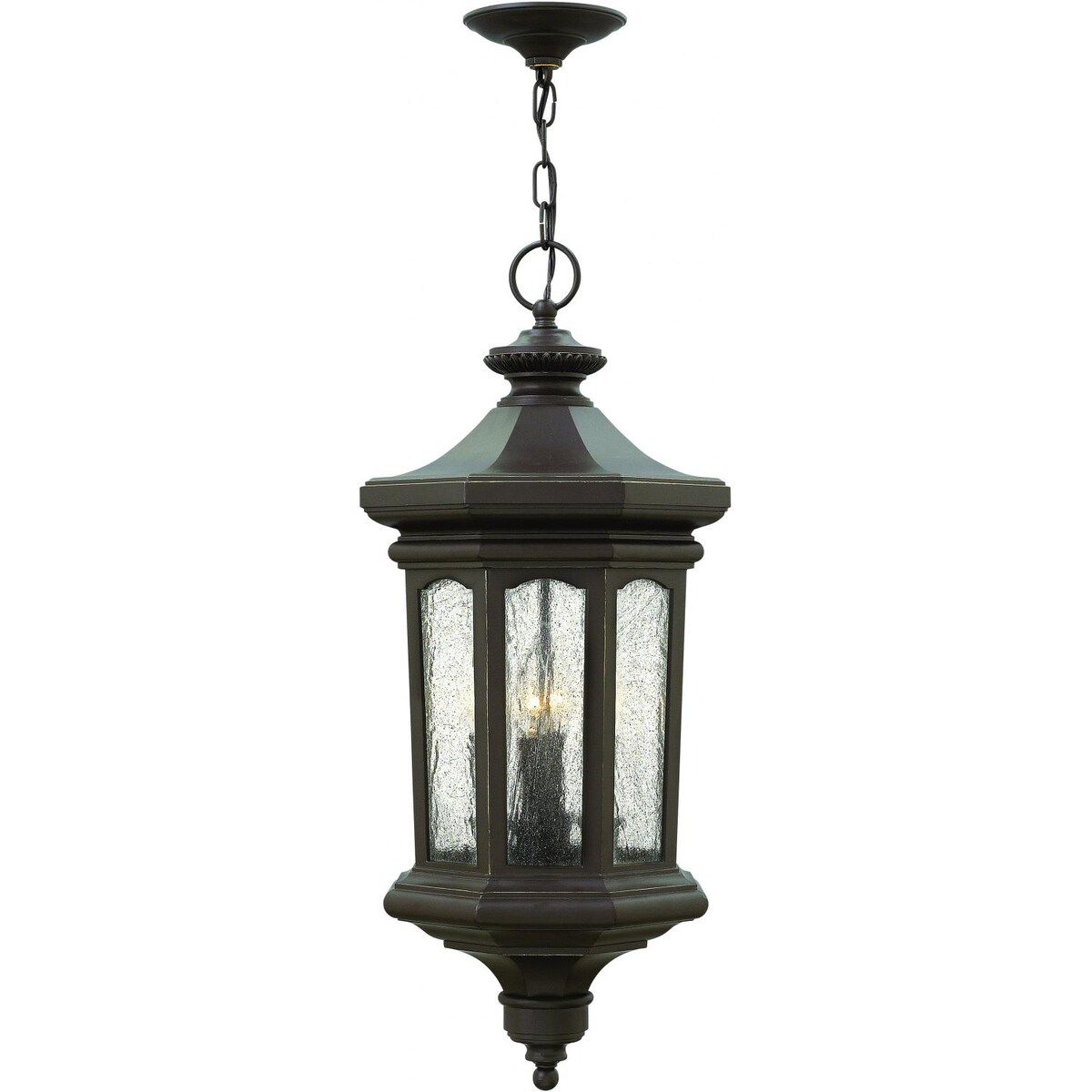 Hinkley Lighting Raley Four Light 28-Inch Outdoor Hanging Lantern