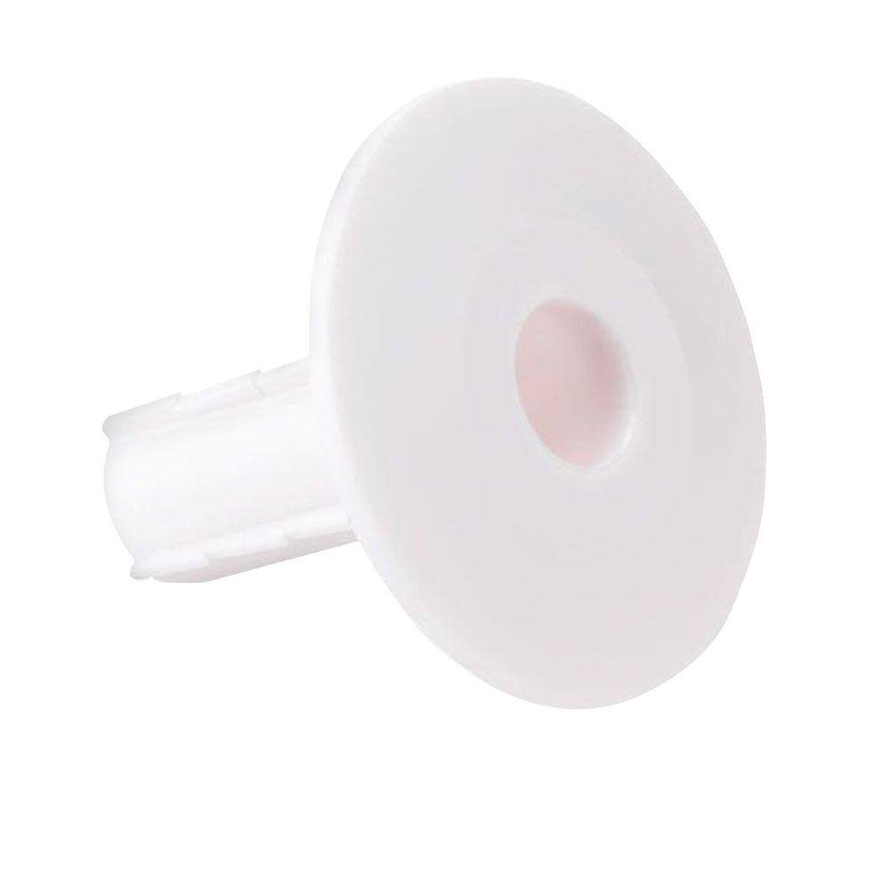 Commercial Electric Coaxial Cable Feed-Through Bushing White COAX BUSH WH