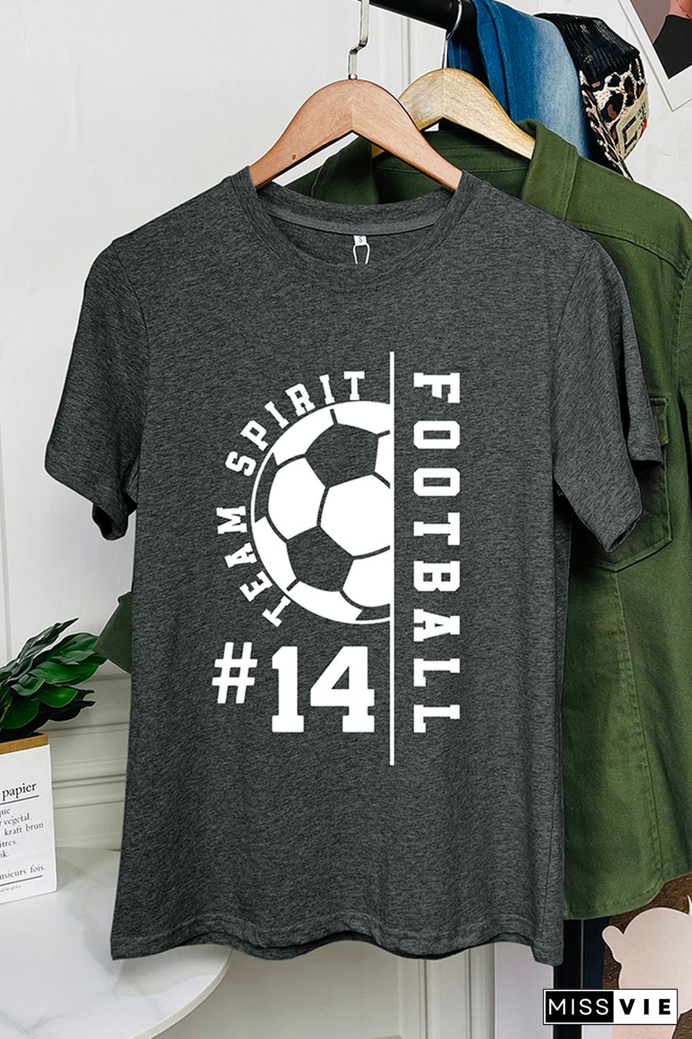 Soccer Team Graphic Tee Wholesale