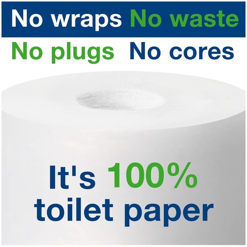 Tork Coreless HighCapacity Toilet Paper Roll White T7  TRK472884