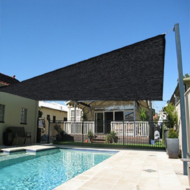 Agfabric 90% Sun Shade Cloth with Grommets Canopy  12 Bungee Balls   10'x22'