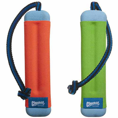 Chuckit! Amphibious Floating Bumper Dog Toy， Medium， Assorted Colors