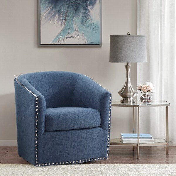 Madison Park Memo 360-degree Barrel Swivel Chair