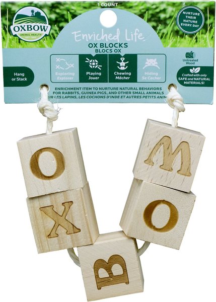 Oxbow Animal Health Enriched Life Ox Blocks Small Animal Toy