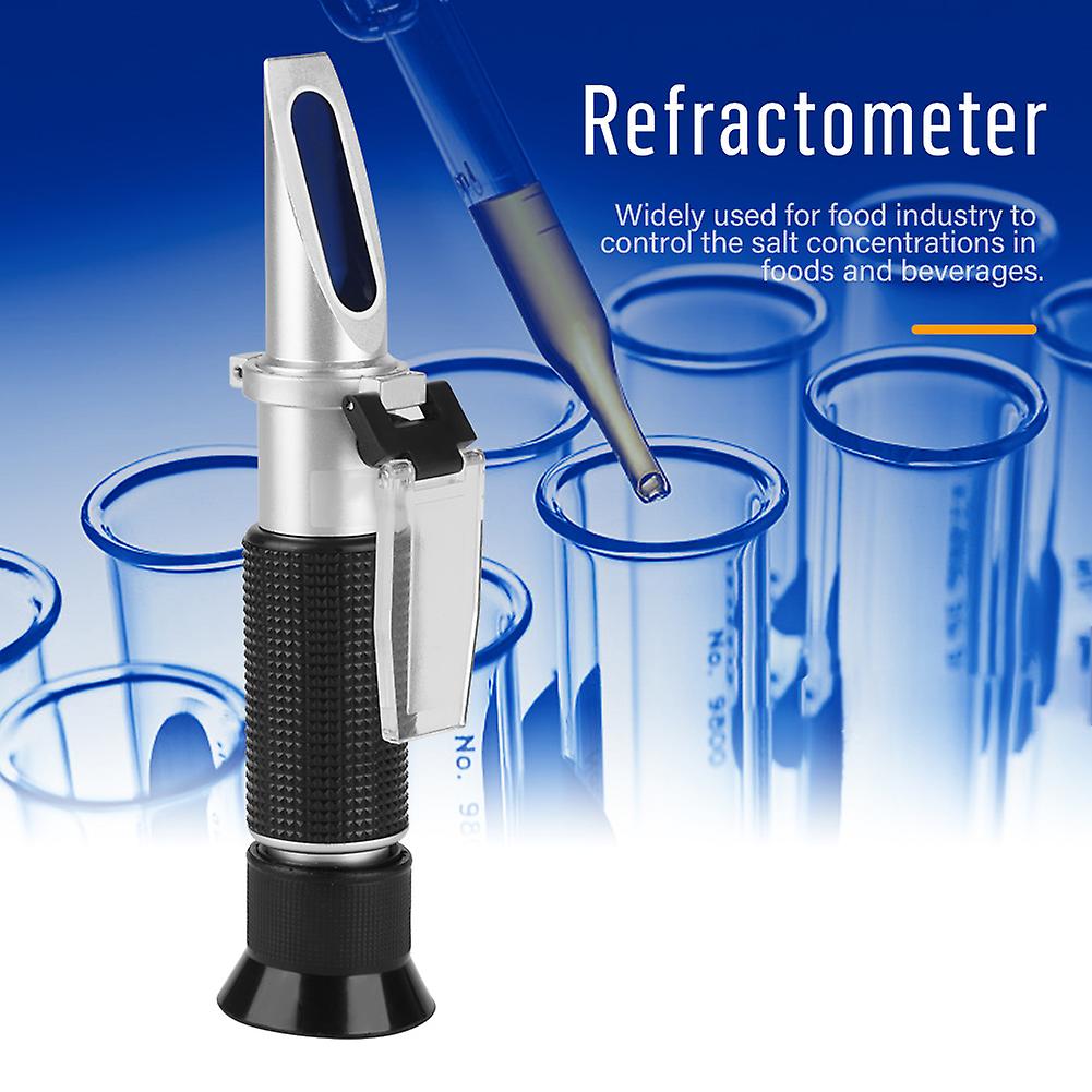 1pc Professional 0-28% Accurate Salinometer Refractometer Food Salinity Tester Meter