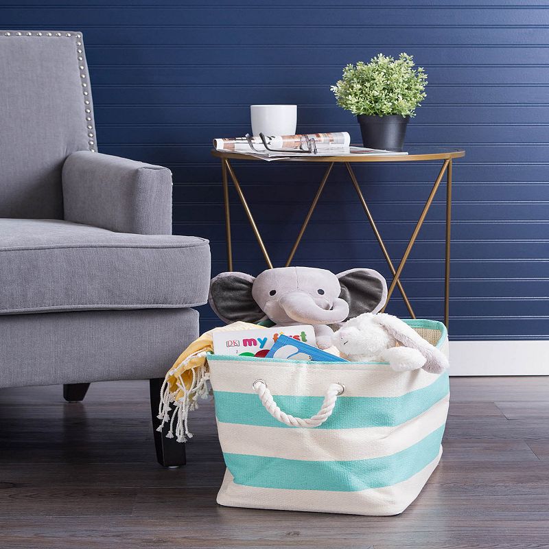 15 Stripe Storage and Laundry Bin