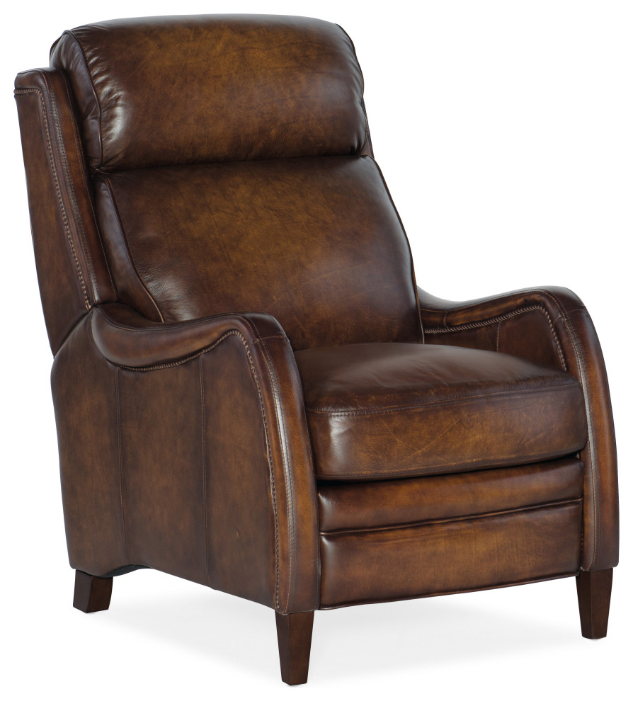 Stark Manual Push Back Recliner   Transitional   Recliner Chairs   by Hooker Furniture  Houzz