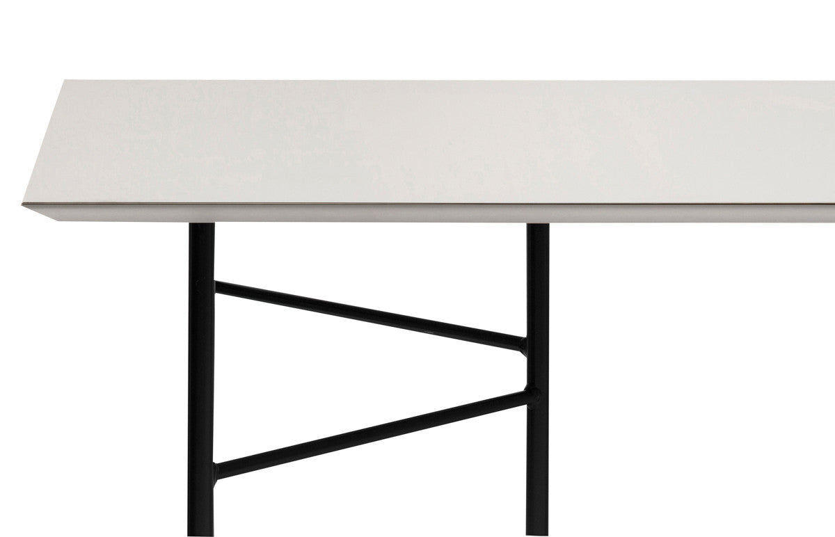 Mingle Table Top in Linoleum Light Grey