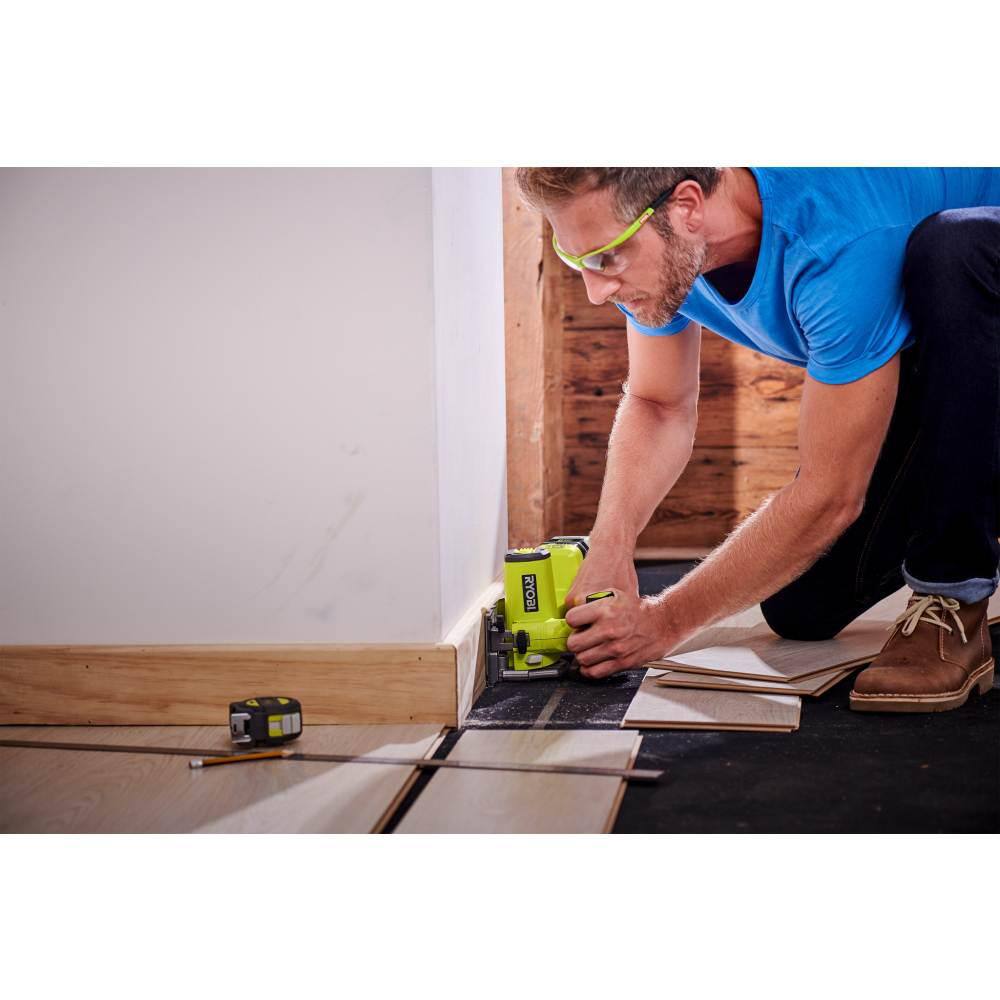 RYOBI ONE+ 18V Cordless 3-38 in. Multi-Material Plunge Saw (Tool Only) P555