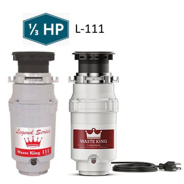 Waste King Legend Series 13 HP Continuous Feed Garbage Disposal L-111