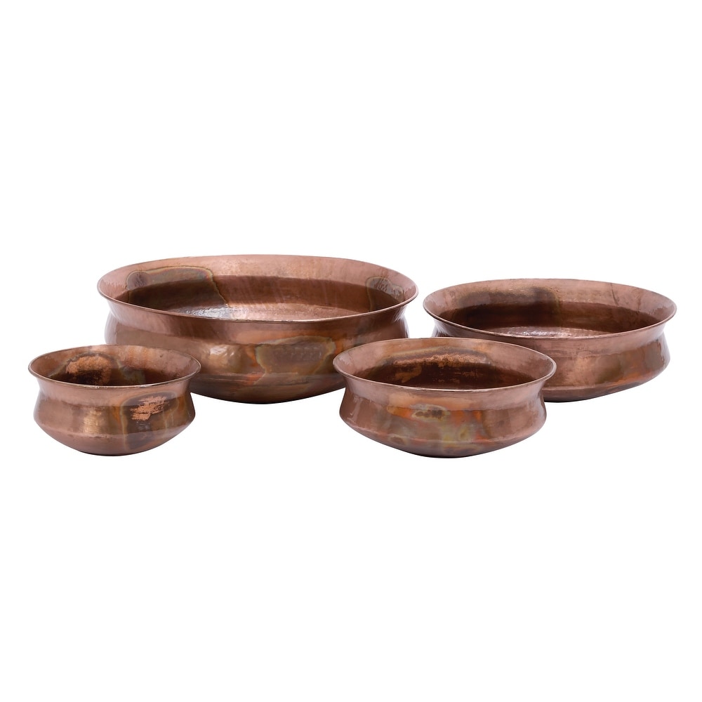 Copper Iron Rustic Planter (Set of 4)   S/4 22\