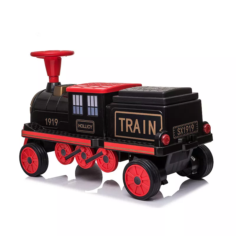 Blazin Wheels 12-Volt Battery Operated Funny Train Ride-On