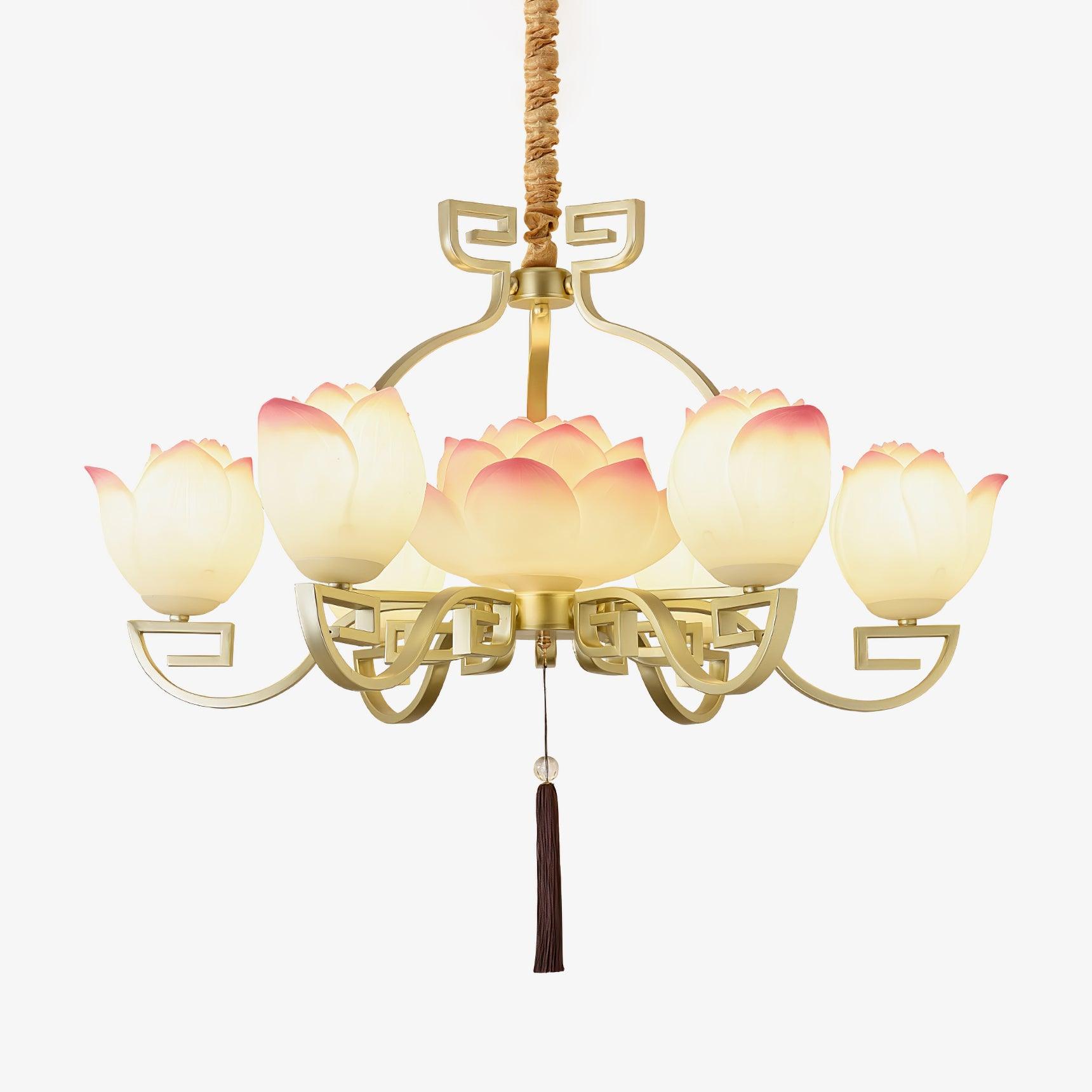 Lotus Bloom Chandelier