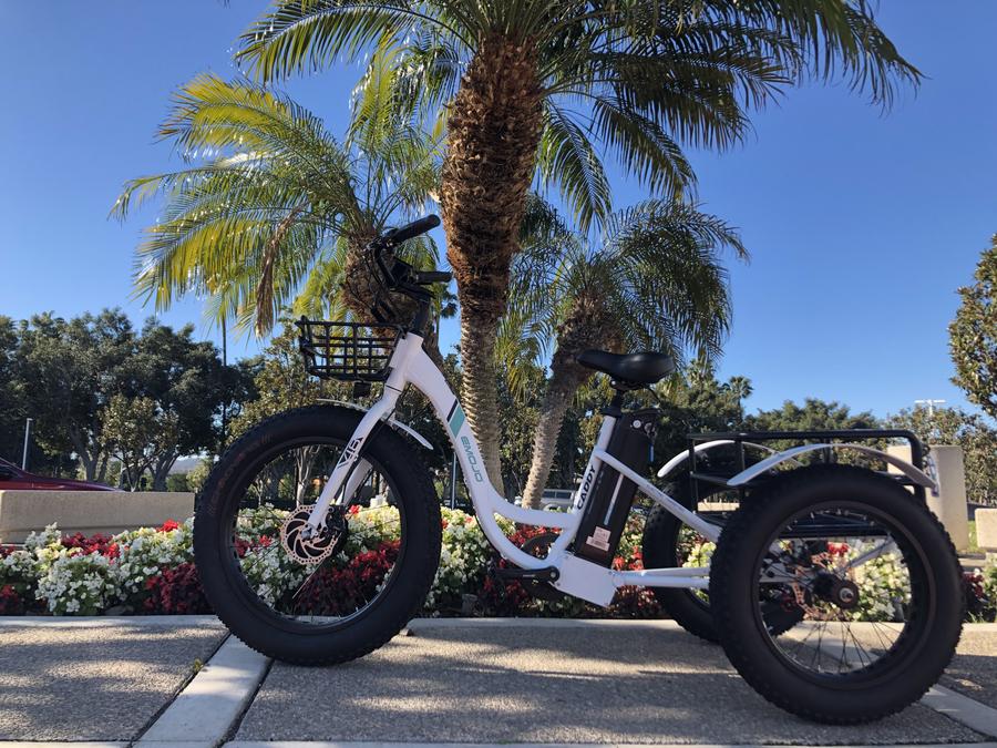 Emojo Caddy Step Thru 48V 500W  Fat Tire Electric Trike