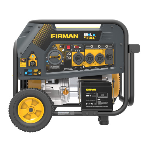 Firman H08051  8000W Electric Start Dual Fuel Portable Generator