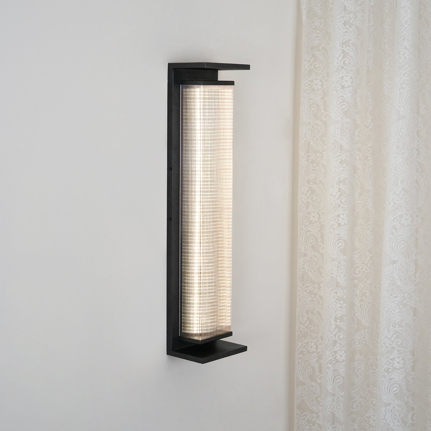 Rectangular Box Outdoor Wall Lamp