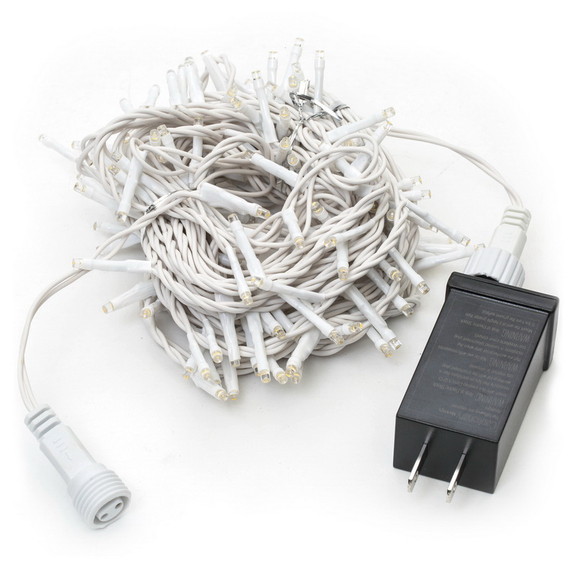 Vickerman X17W146 144Lt Wmwht 2F Spider Set  24' L...